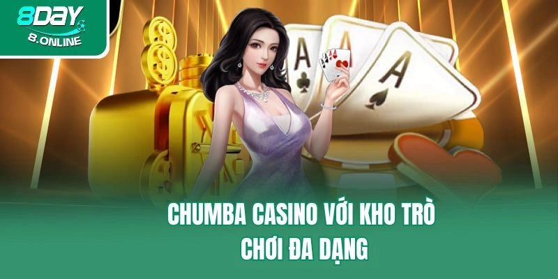 Chumba Casino với kho trò chơi đa dạng
